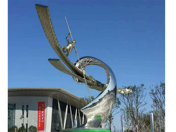 公园不锈钢雕塑