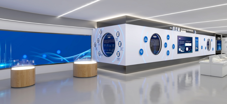 内蒙古欧晶科技企业展厅设计方案