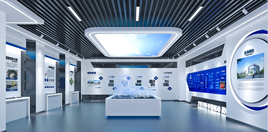 陕西万方天运汽车电器有限公司企业展厅设计方案