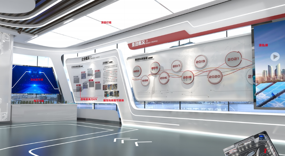 朗晟科技企业展厅策划设计方案