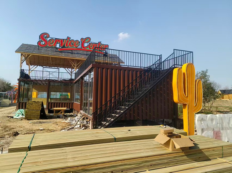 珍野营地标识标牌发光字制作案例