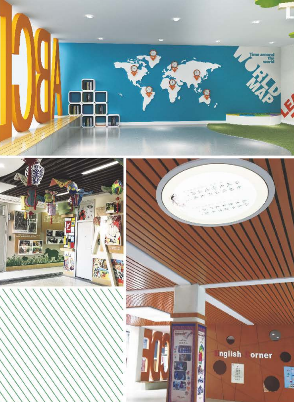学校VI系统 学校标识导视 学校环境景观 学校廊厅文化 学校室内文化