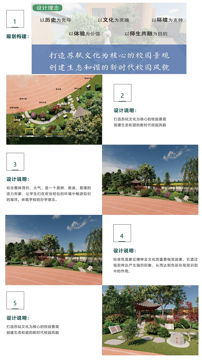 徐州市开发区中学景观形象提升设计提案