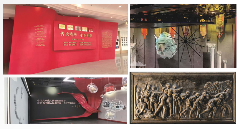 3D打印文化墙浮雕丨艺术背景墙